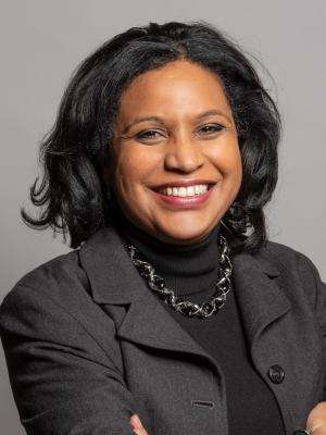 Head and shoulders image, Janet Daby, MP for Lewisham East. Minister for Children & Families