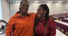 Maureen Mguni and Cherelle Wilson-Morrison