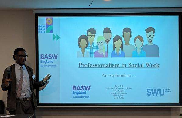 Wayne Reid Presenting Professionalism workshop